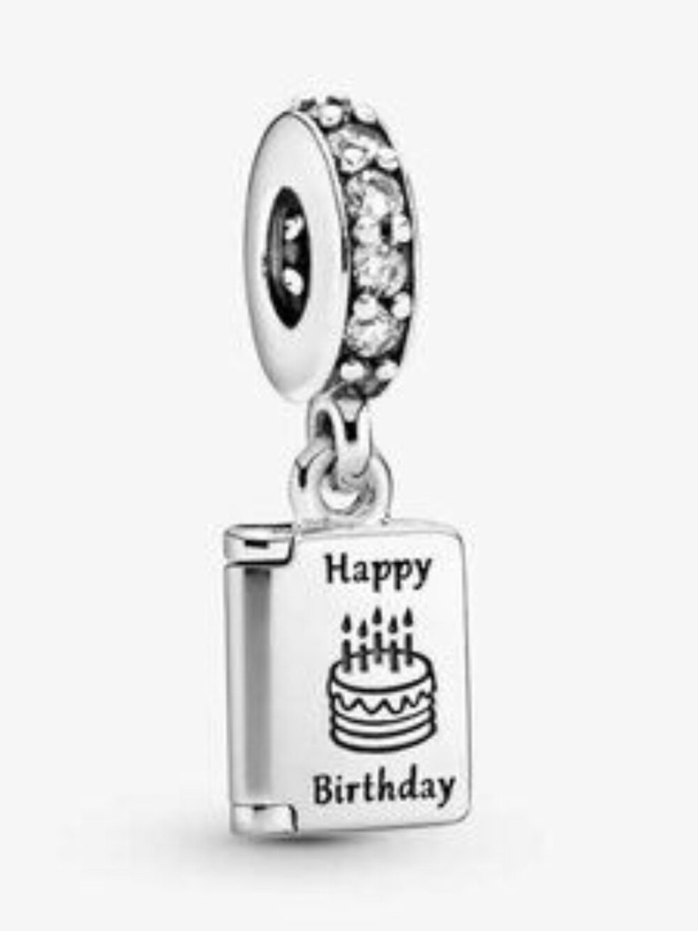 Pandora Birthday Card Dangle Charm